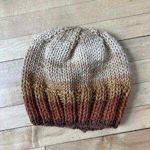 Handmade Ombré Knit Baby/Kids Beanie